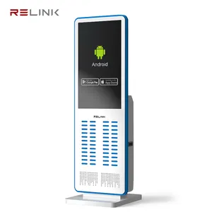 Mobile Charging Docking Stations Powerbank Share Rental Kiosk For Hospitality Business