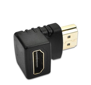Usine en gros Standard plaqué or <span class=keywords><strong>HDMI</strong></span> mâle à femelle 90 degrés Angle droit <span class=keywords><strong>coude</strong></span> <span class=keywords><strong>adaptateur</strong></span> extension <span class=keywords><strong>adaptateur</strong></span> <span class=keywords><strong>HDMI</strong></span> - Product Image 3