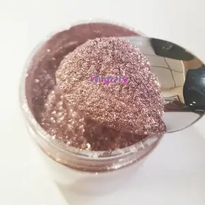 Shimmer White Pearl glass coated silver metal color powder pigment