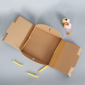 Tùy Chỉnh 7/8/9/10/12 Trong In Kraft Sóng Bánh <span class=keywords><strong>Pizza</strong></span> Takeaway Bánh <span class=keywords><strong>Pizza</strong></span> Giá Hộp Giấy Bao Bì Bánh <span class=keywords><strong>Pizza</strong></span> Hộp - Product Image 6