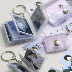 Porte-clés pour <span class=keywords><strong>album</strong></span> <span class=keywords><strong>photo</strong></span> de 1 à 2 pouces Couple Star Chasing Girl, porte-cartes de stockage pour photos, livre de stockage d'images - Product Image 6
