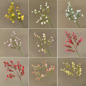 Mini-matériaux floraux artificiels de jasmin, verdure, thème forêt, décoration de plafond de mariage, arrangements floraux artificiels, fausses fleurs - Product Image 4