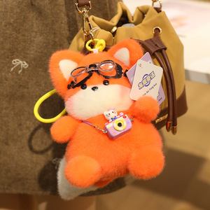 ตุ๊กตาสัตว์การ์ตูนน่ารักสร้างสรรค์ขายส่ง ตุ๊กตาแพนด้าและกระต่ายน่ารักสำหรับแขวนตกแต่ง เป็นของขวัญ - Product Image 6