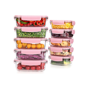 Fresh-keeping <b>Box</b> Kitchen sealed Lunch <b>Box</b> Microwave Heated Office High Borosilicate <b>Glass</b> Storage <b>Box</b> Healthy Student School - Product Image 1