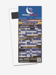 Calendario Magnetico Personalizzato per Baseball 2027, Carte Adesive Promozionali con Logo Personalizzato, <span class=keywords><strong>Regalo</strong></span> Promozionale Premium all'Ingrosso - Product Image 2