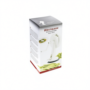 Westmark Manual Bean Slicer with <b>Vacuum</b> Base Stainless Steel Blades Plastic Construction Made in Germany - Product Image 2