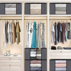 Milieuvriendelijke Opvouwbare Opbergtas Voor Kledingdeken Beddengoed Onder <span class=keywords><strong>Bed</strong></span> Organizer - Product Image 2