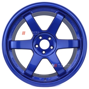 Tùy chỉnh MN giả mạo te37 SL <span class=keywords><strong>Mag</strong></span> màu xanh lớn Lip Hợp Kim Bánh xe vành cho Subaru Brz Civic loại r BMW F80 F82 E46 mathering giả mạo bánh xe - Product Image 1