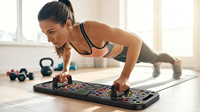 Planche de fitness pliable multifonctionnelle en ABS pour exercices abdominaux, utilisation à domicile, unisexe