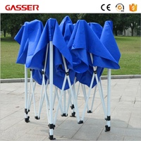 Tente publicitaire automobile sur mesure 10x10 pieds avec structure en aluminium pour salons professionnels et expositions, auvent portable pour affichage intérieur/extérieur