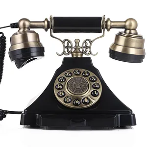 Antique Rotary Retro Phone 1938 Handset Landline Corded Telephones Land Phone Portable Telephone