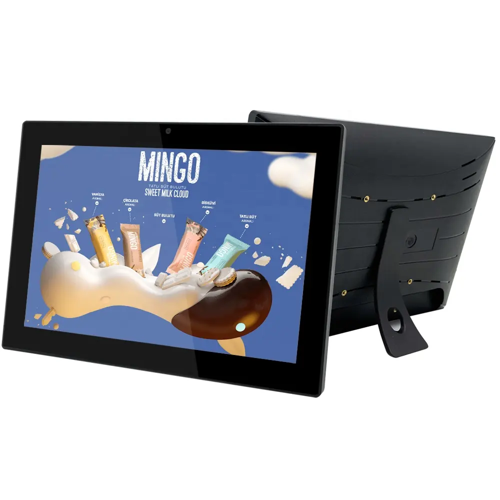 Tablette PC de 10.1 pouces, écran tactile lcd numérique, pour publicité, système Android 11.0, joueurs 1din