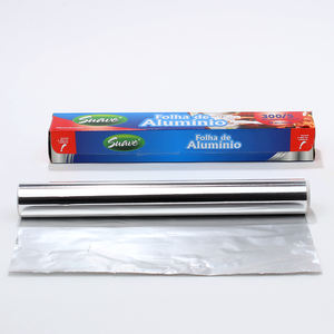Rollos de papel de aluminio personalizados de grado alimenticio para el hogar Catering 8011 para embalaje de alimentos rollos de papel de aluminio - Product Image 6
