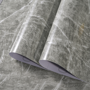 Duueihhuer giấy hiện đại & Nhựa Sọc không thấm nước & kẻ sọc chống trượt cách nhiệt hình nền cho căn hộ - Product Image 4