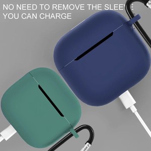 Étui pour écouteurs sans fil pour Apple <span class=keywords><strong>Airpods</strong></span> 4 Cover Silicone Protective Cases - Product Image 3