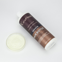 KeraMess Traitement Kératine Sans Formol Lissage Brésilien Botox Pour Cheveux Frisés Force Professionnelle & Solution Anti-Frisottis