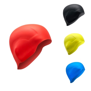 Gorro <span class=keywords><strong>de</strong></span> Natación Multicolor Estampado al por Mayor, Gorro <span class=keywords><strong>de</strong></span> Silicona Impermeable sin Costuras para Adultos, Gorros <span class=keywords><strong>de</strong></span> Natación Amarillos - Product Image 1