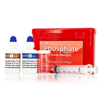 Kit de test de phosphate JUBWAY à faible concentration 0,03-3 mg/L pour aquarium, piscine et eau RO - Empêche l'accumulation d'algues et de tartre