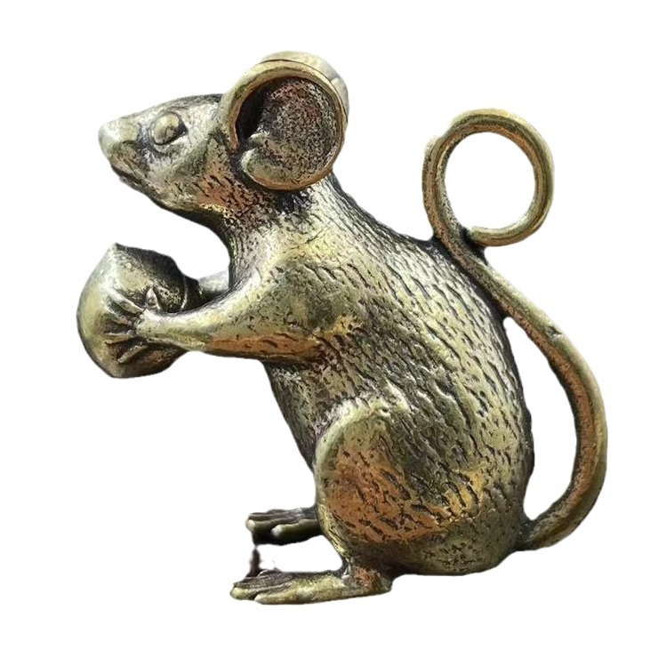 月*様 RATS ラッツ　真鍮 Amazon.com: Addune Feng Shui Chinese Zodiac Rat Figurine Golden
