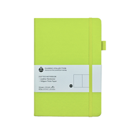 Juego de Cuadernos de Regalo de Cuero PU Multicolor, Diarios Clásicos de Tapa Dura, Colores Surtidos, Diseño Personalizado para Oficina y Escuela