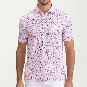 Özel Logo Polyester Spandex Golf kulübü giyim süblimasyon baskı Polo tişörtleri Polo T Shirt üreticisi çin