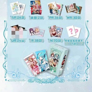 Tarjetas Coleccionables Genki Parade Vol 3 <span class=keywords><strong>Sakura</strong></span> Goddess Waifu <span class=keywords><strong>Anime</strong></span> Girl, Caja de Sobres de Cartas Coleccionables, Juego Doujin, Caja de Regalo para Aficionados - Product Image 3