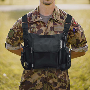 Chaleco Táctico de Nailon, Talla Única, Correa para el Hombro con Costura Soldada, Uniforme para Entrenamiento al Aire Libre - Product Image 1