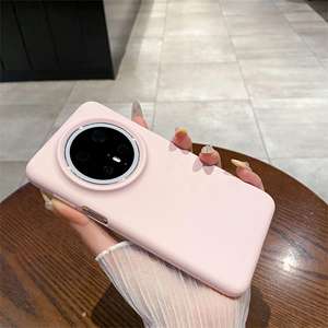 Coque de téléphone en silicone liquide véritable, simple et protectrice, anti-chute, compatible avec Huawei Mate 70 Pro - Product Image 6