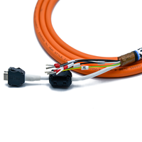 Cable Eléctrico Flexible con Terminal 6FX5002-8QN04-1AB0 1AC0, Cable Codificado de Alimentación Industrial Integrado