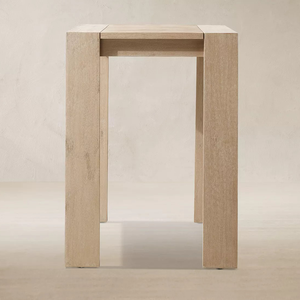 Custom Hardware Table OEM ODM Custom Accessible Luxury Wooden Square HighStool Table for Courtyard Seaside Villa - Product Image 4