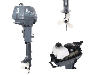 Motore Marino a Benzina Calon Gloria <span class=keywords><strong>2</strong></span> Tempi 3 HP per Pesca - Product Image 4