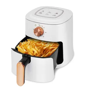 Fritadeira de ar elétrica multifuncional 220V-240V sem óleo para uso doméstico 4L Fritadeira de ar para batatas fritas