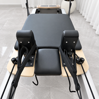 Reformer Pilates en Aluminium Qualité Commerciale pour Studio Fitness, Machine Professionnelle avec Logo Personnalisé Direct Usi
