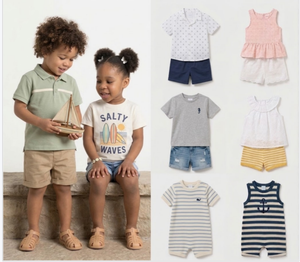 Vêtements minimalistes quotidiens pour enfants, livraison en lots mixtes, assortiment aléatoire, approvisionnement pour les entreprises en ligne et hors ligne - Product Image 1