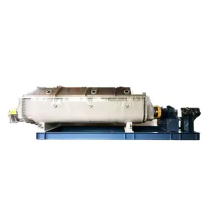 China fluidized bed sludge hollow vacuum paddle dryer for waste factory