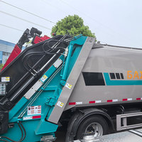 Camion compacteur de déchets Dongfeng 4x2 7000L à chargement arrière, 6 tonnes, pour collecte des déchets dans les zones hospitalières, directement de l'usine