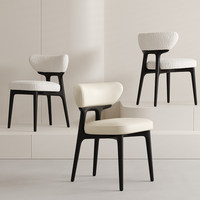 Chaises et tables commerciales en gros pour restaurants, chaise d'appoint en bouclette à cadre sculpté pour hôtels, salles à manger, cantines, brasseries, bars sportifs