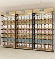 Présentoir de téléphone portable, étagère d'exposition de pantoufles, pour téléphone, accessoires d'ordinateur, pour chaussettes, collations, magasin de pratiques, support de présentation avec crochets