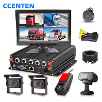 CCENTEN gelişmiş 4 kanallı AI akıllı araç DVR sistemi 4G GPS WiFi ADAS DMS sürücü izleme kaydı ile kamyon otobüsleri için