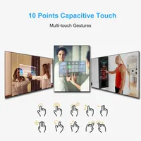 Espejo mágico interactivo inteligente para gimnasio, espejos de fitness de cuerpo entero para ejercicio inteligente con pantalla Lcd