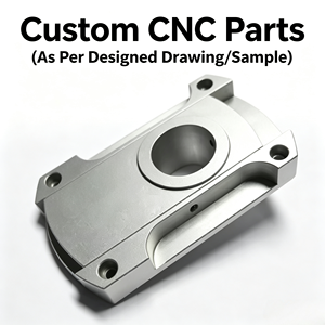 Base de Montaje para Tornamesa de Aluminio Anodizado de Alta Precisión OEM Personalizada, Placa de Asiento, Piezas Mecanizadas por CNC - Product Image 1