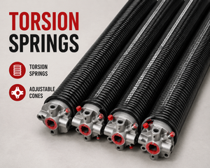 Garage <b>Door</b> Torsion <b>Springs</b> Cones Adjustable Residential Durable Garage <b>Door</b> <b>Springs</b> Precision Hardware Kit - Product Image 1