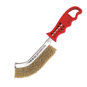 Spazzola in Filo d'Acciaio a Forma di Coltello con Manico Lungo in Plastica, Pulitore per Rimozione Ruggine su Superfici Metalliche - Product Image 1
