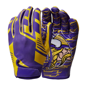 Guantes de Fútbol Americano, Marca OEM, PVC de Alta Calidad, Plegables, Portátiles, con Logotipo Personalizado, Nuevo Diseño, Último Estilo para Adultos - Product Image 1