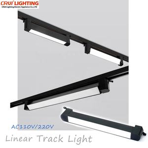 Zhongshan 4000K Aluminium LED Track Light Design Moderne 30W Aluminium Body Track Light pour Supermarché Utilisation - Product Image 1