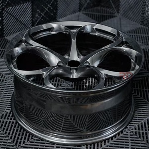 Jantes forgées Gunmetal 18 19 20 5x110 pour voitures particulières <span class=keywords><strong>Alfa</strong></span> <span class=keywords><strong>Romeo</strong></span> Stelvio Giulia 156 <span class=keywords><strong>Giulietta</strong></span> Gtam Ti Sport 159 Mito <span class=keywords><strong>Qv</strong></span> - Product Image 2