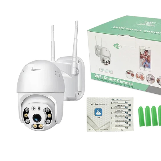 3MP Smart AI Motion Detection PTZ WiFi IP65 Full HD Security Camera with Cloud Storage for Home Outdoor