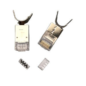 CAT6A Cat7 <strong>RJ45</strong> Standard Modular Plugs SFTP FTP Network Connectors <strong>RJ45</strong> Ethernet Plug 8p8c <strong>Connector</strong> Network Modular Plug - Product Image 2