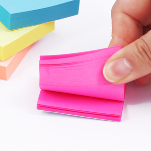 Set di adesivi a colori Foska note note note blocco pagina di carta note adesive per la scuola in ufficio - Product Image 5