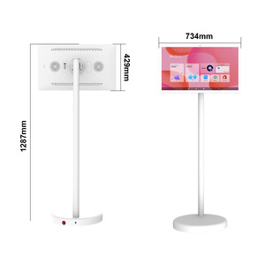 Monitor Portatile Interattivo da Interno con Touchscreen da 32 Pollici, 8+128GB, Android 15, CMS Opzionale, Supporto Bianco per <span class=keywords><strong>Prenotazioni</strong></span> Riunioni - Product Image 6